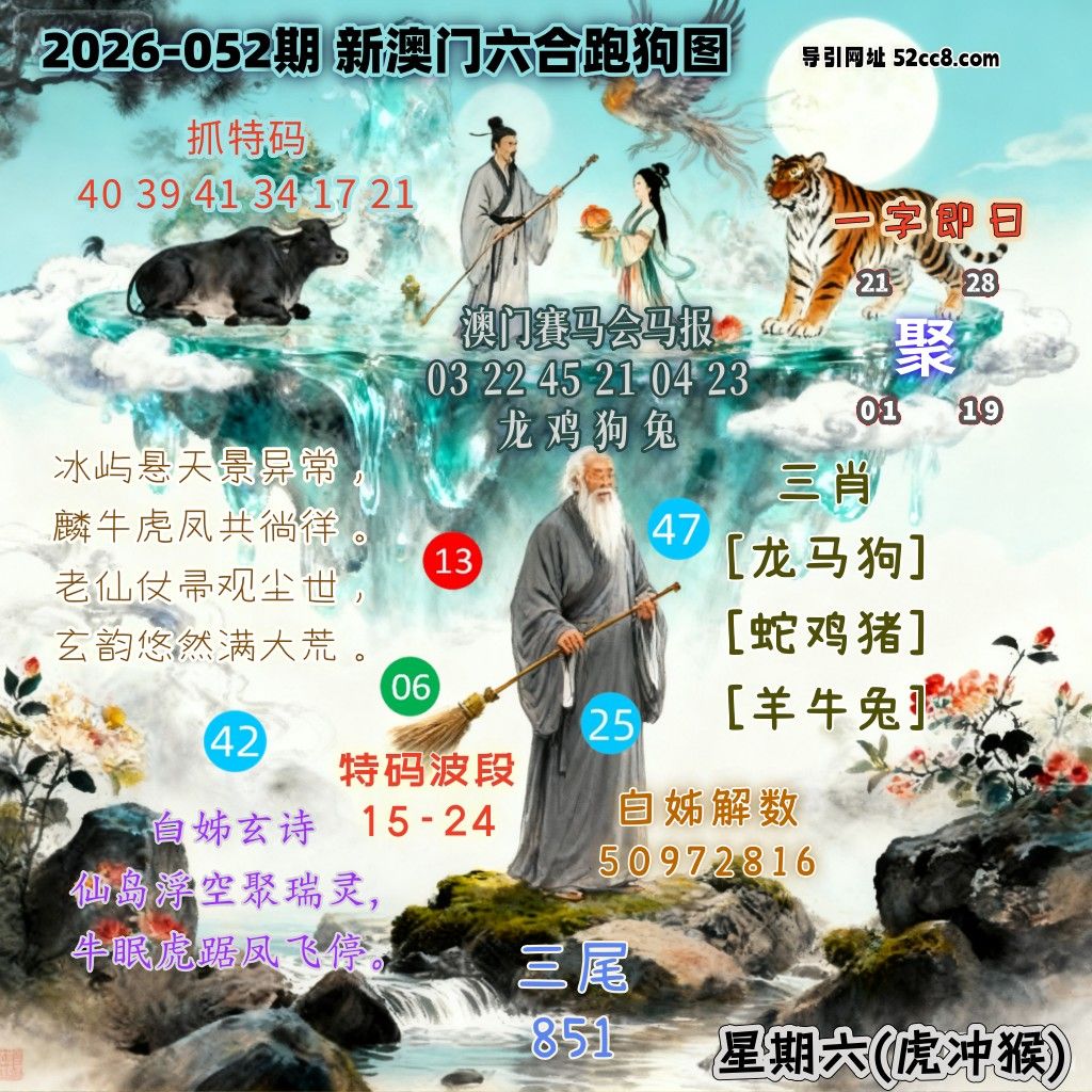 新澳门六合跑马图052期