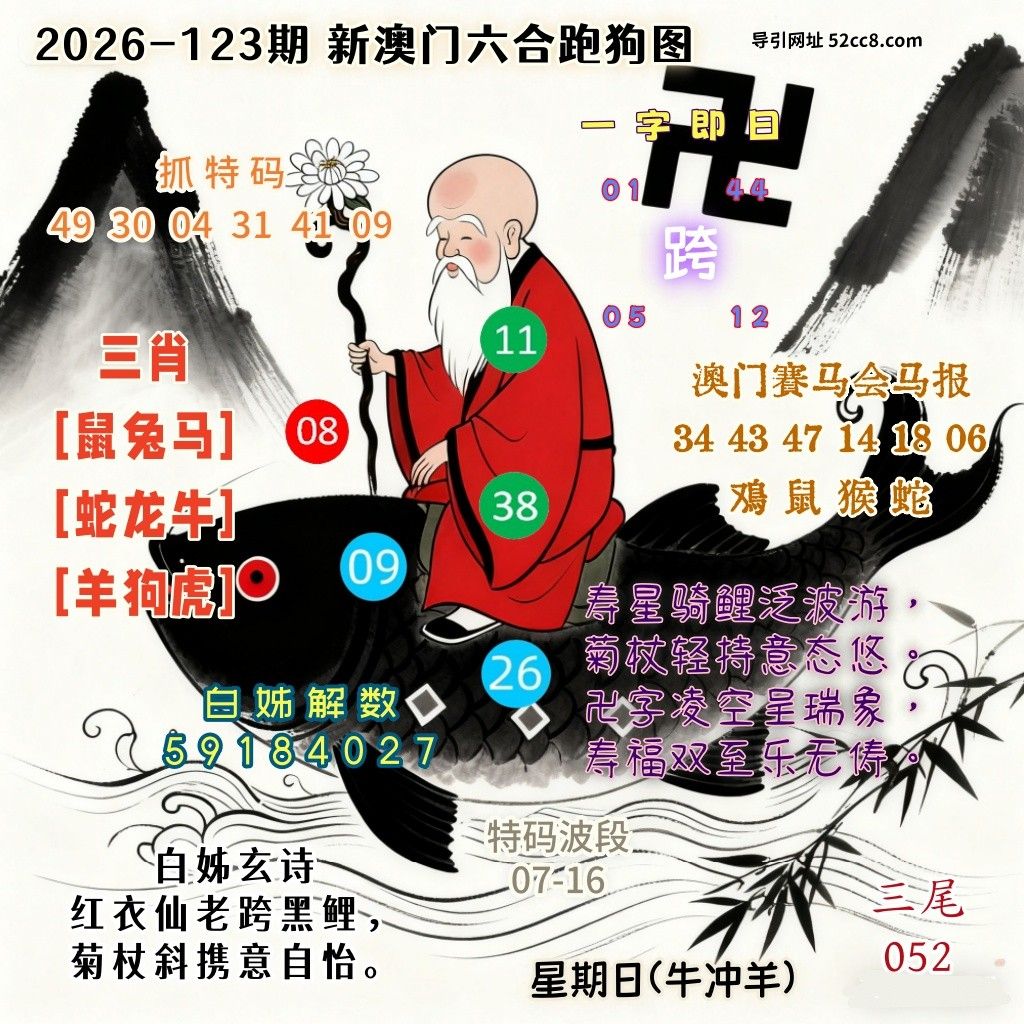 新澳门六合跑马图123期